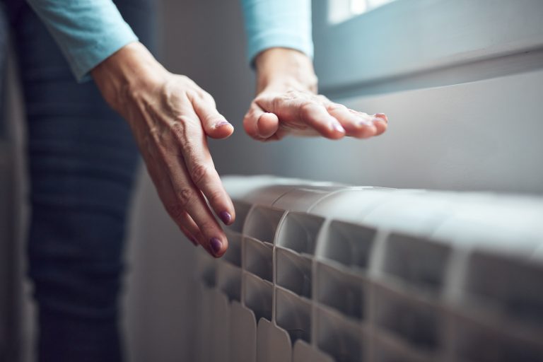 air trapped in a heating system